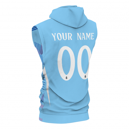 Home Sleeveless Hoodie 24/25 White