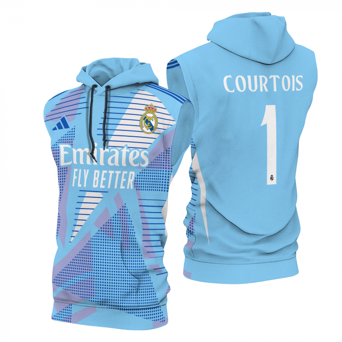 Home Sleeveless Hoodie 24/25 White