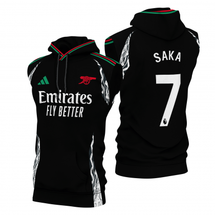 Away Sleeveless Hoodie 24/25